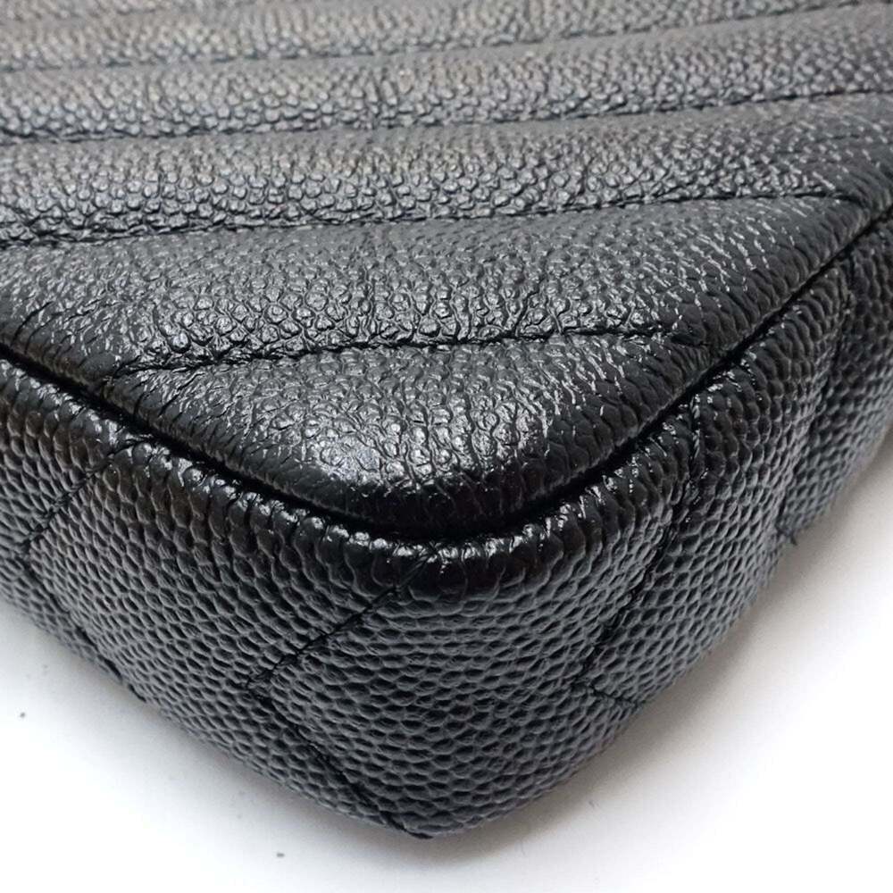 CHANEL Black Caviar Leather Wallet - Picture 4 of 10
